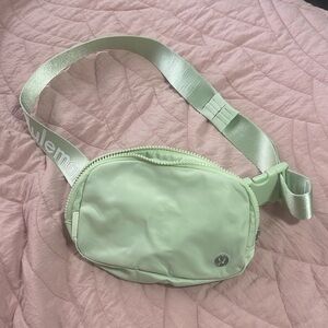 Light Green/Mint Lululemon Belt Bag